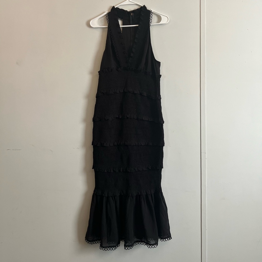 ASOS Black Mermaid Dress
